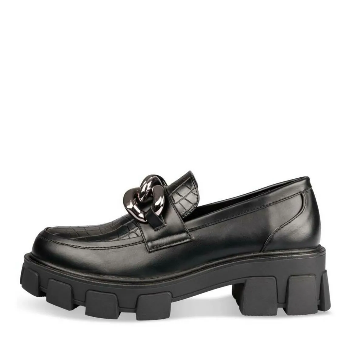 Mocassins ZWART