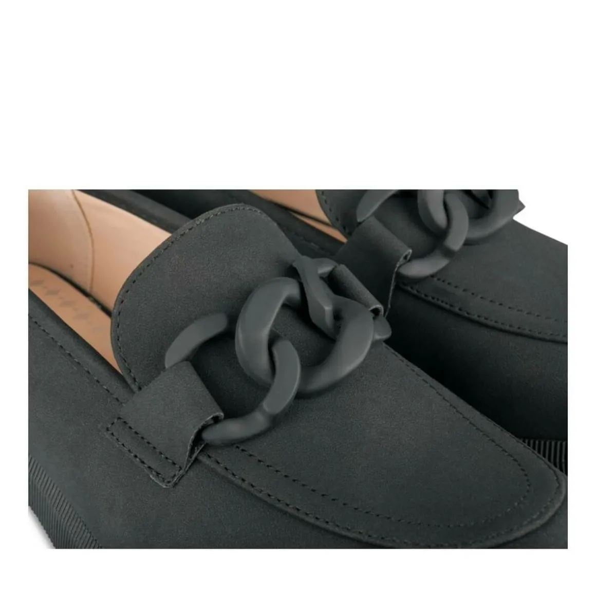 Mocassins ZWART