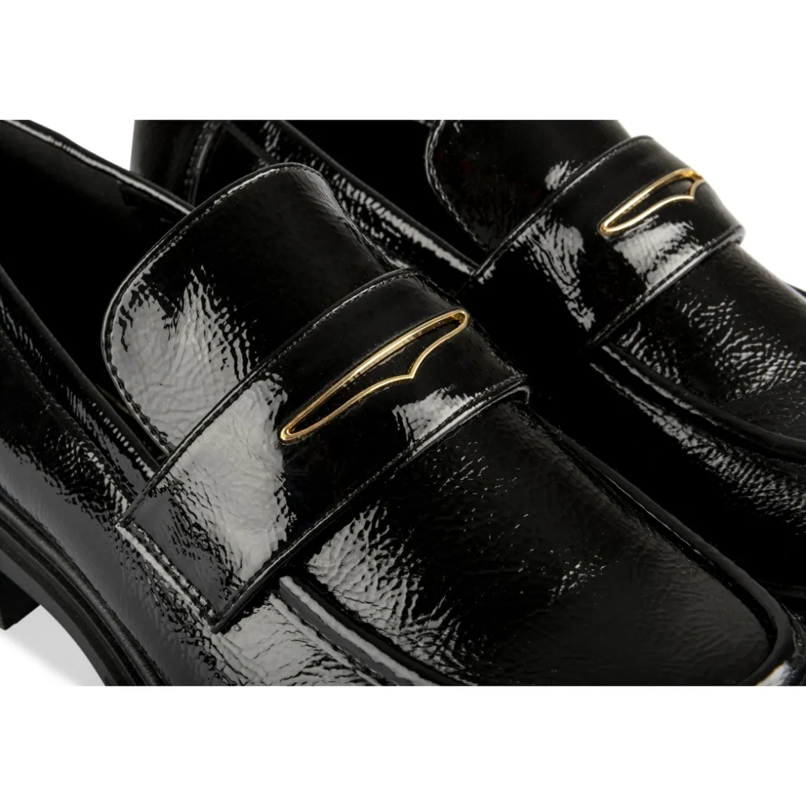 Mocassins ZWART
