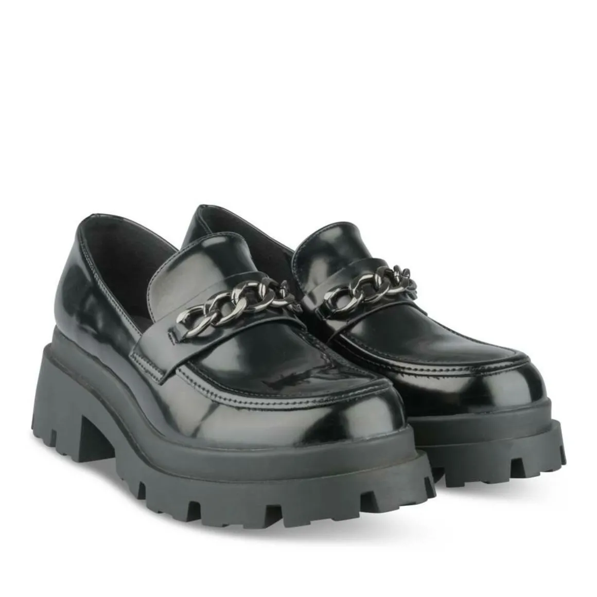 Mocassins ZWART