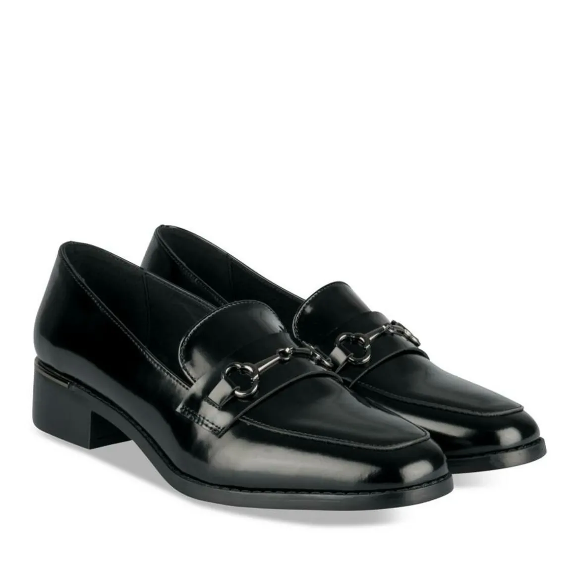 Mocassins ZWART
