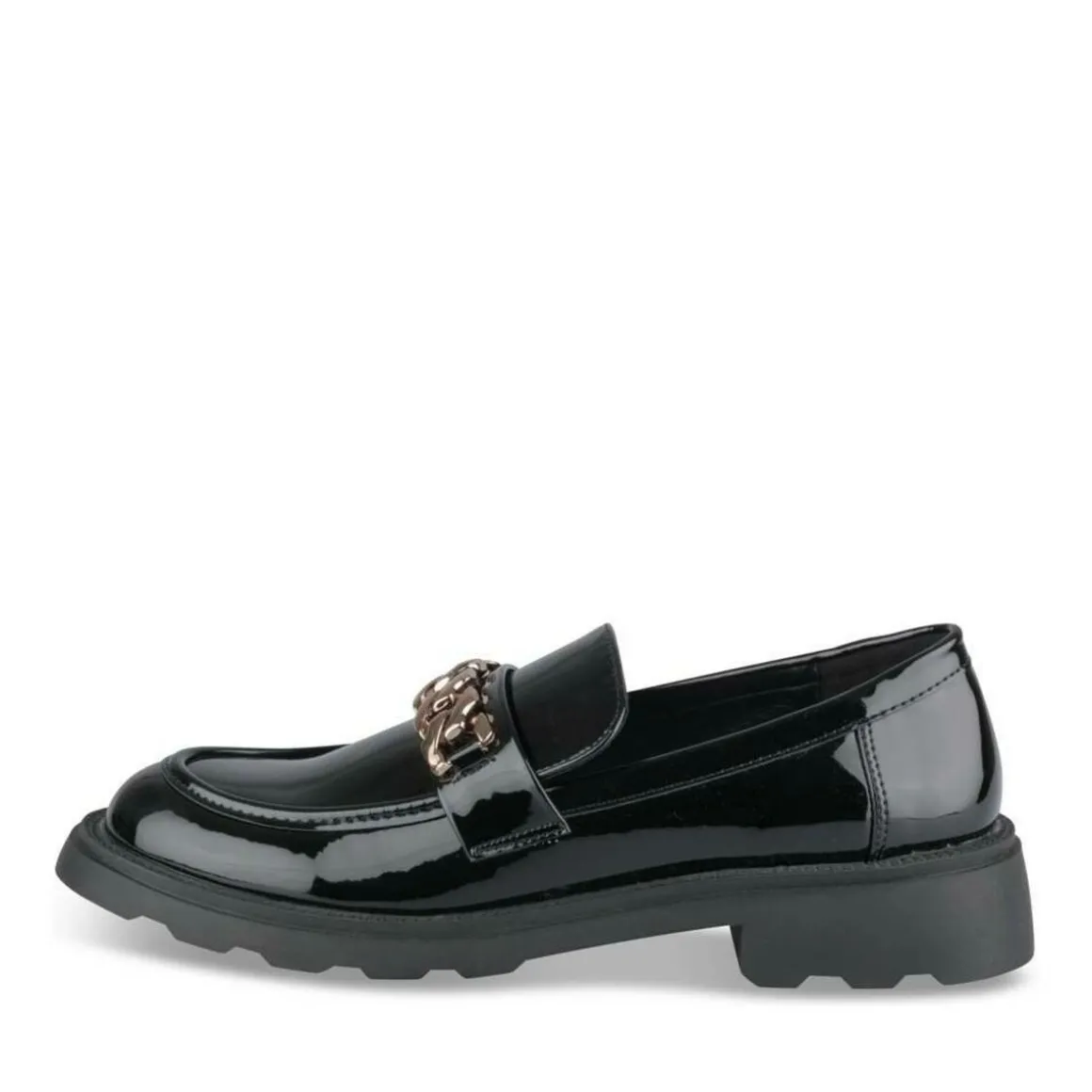 Mocassins ZWART