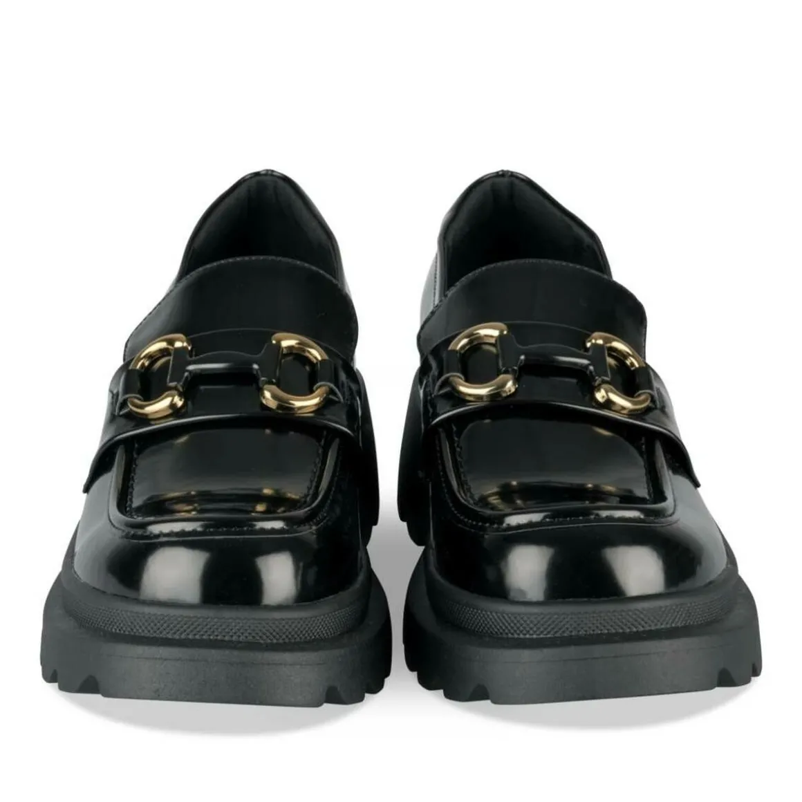 Mocassins ZWART