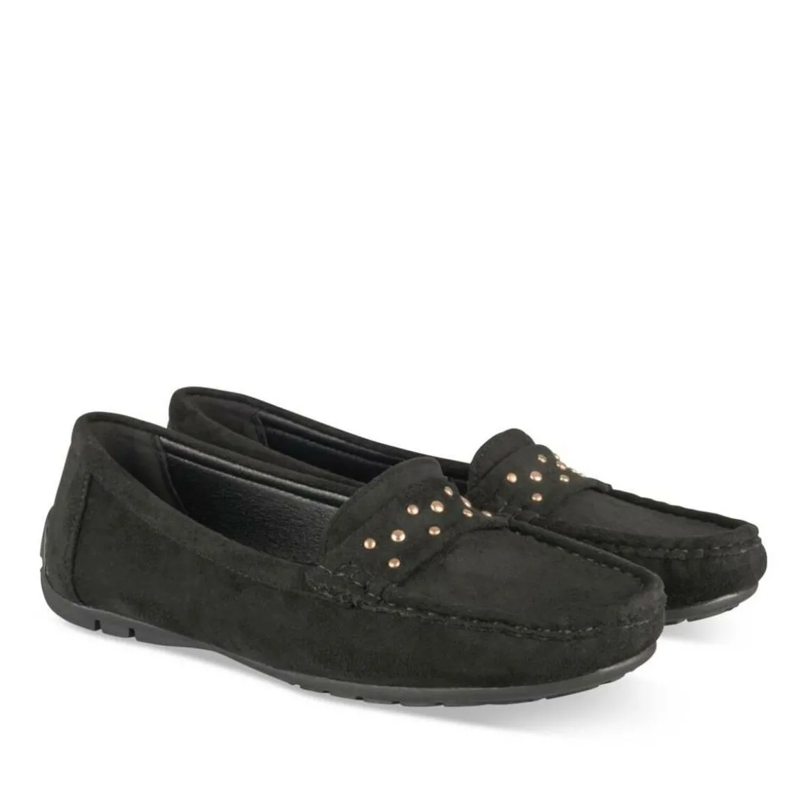 Mocassins ZWART