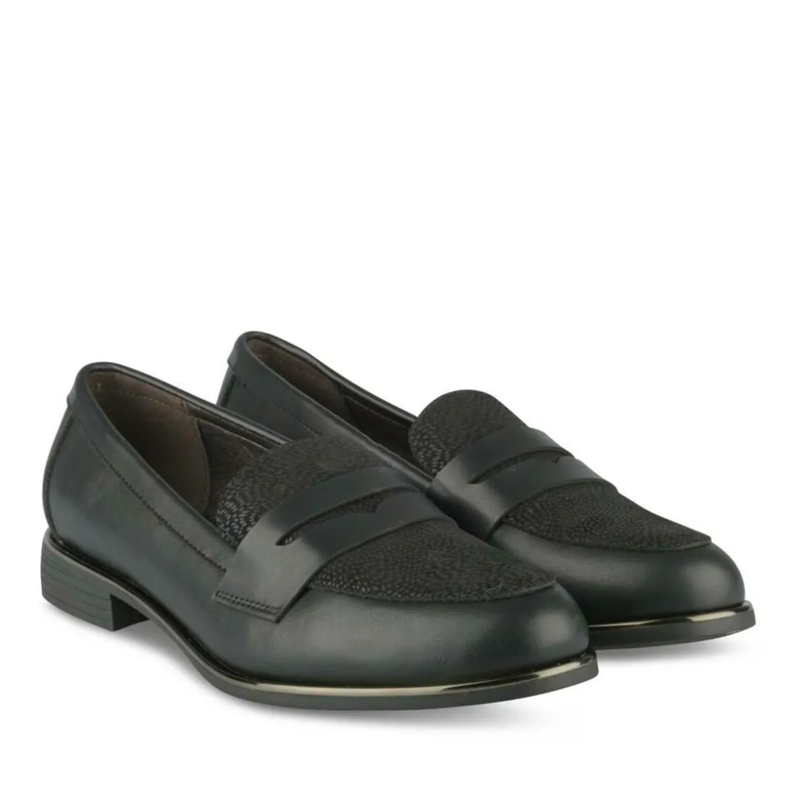 Mocassins ZWART
