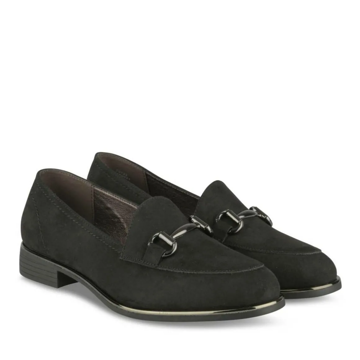 Mocassins ZWART