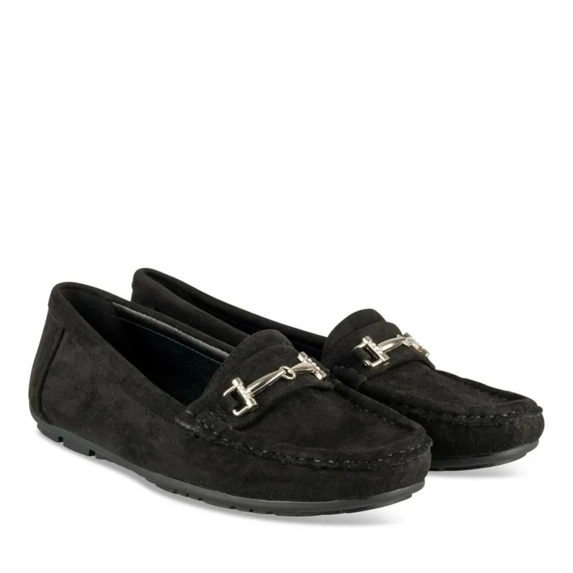 Mocassins ZWART