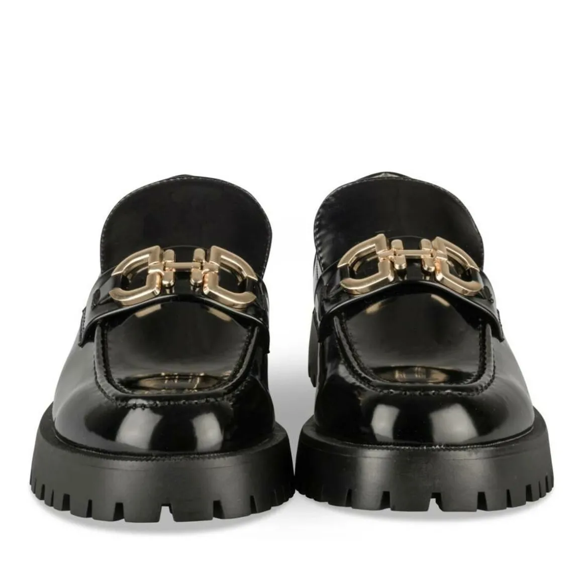 Mocassins ZWART