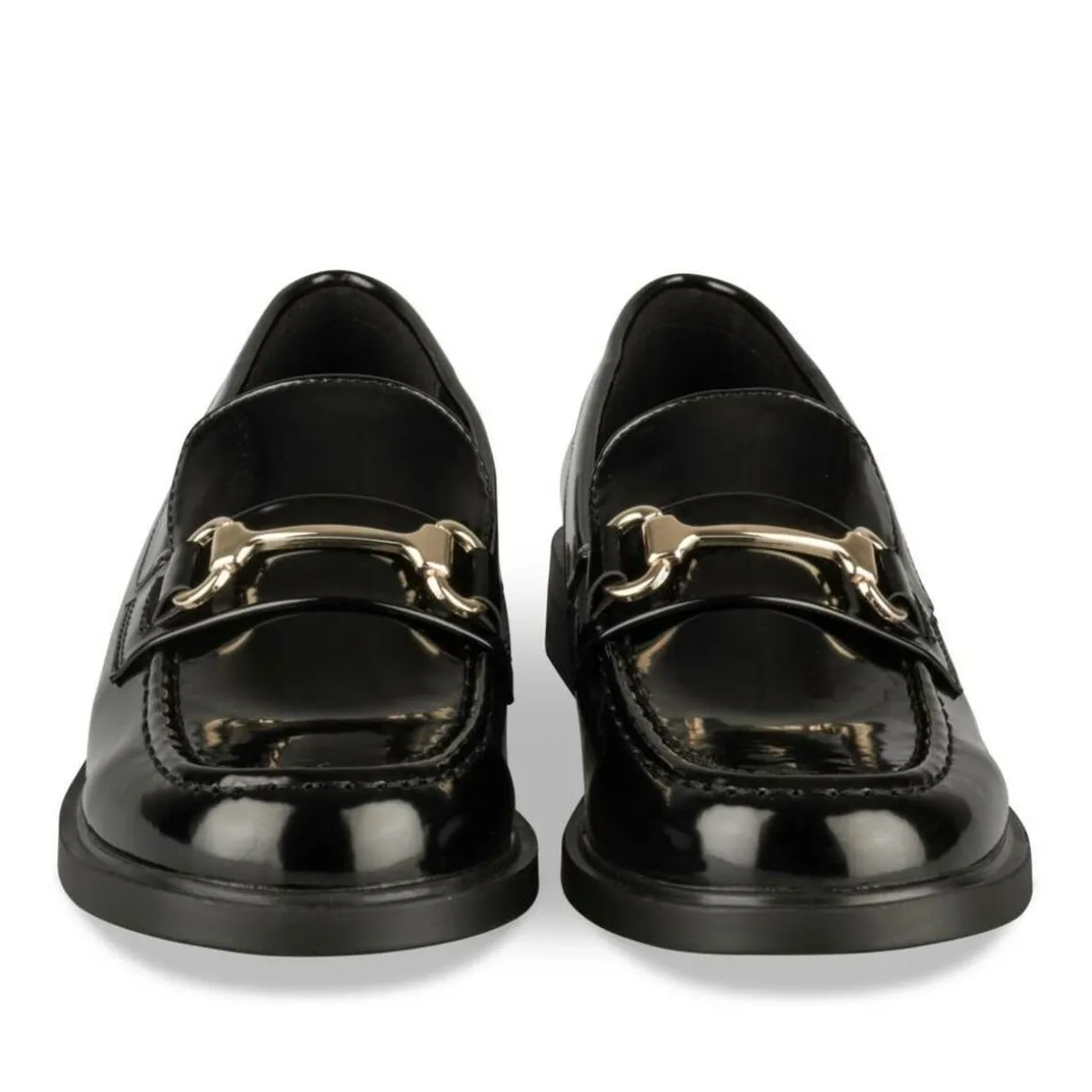 Mocassins ZWART