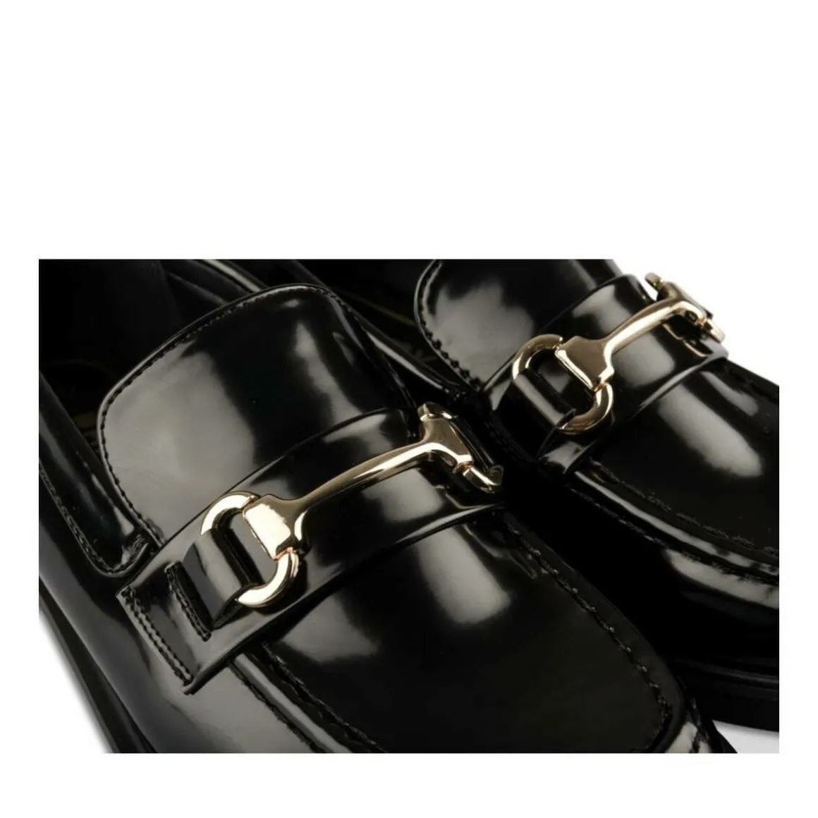 Mocassins ZWART
