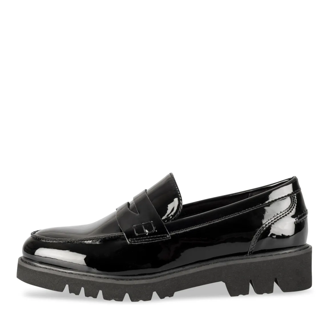 Mocassins ZWART