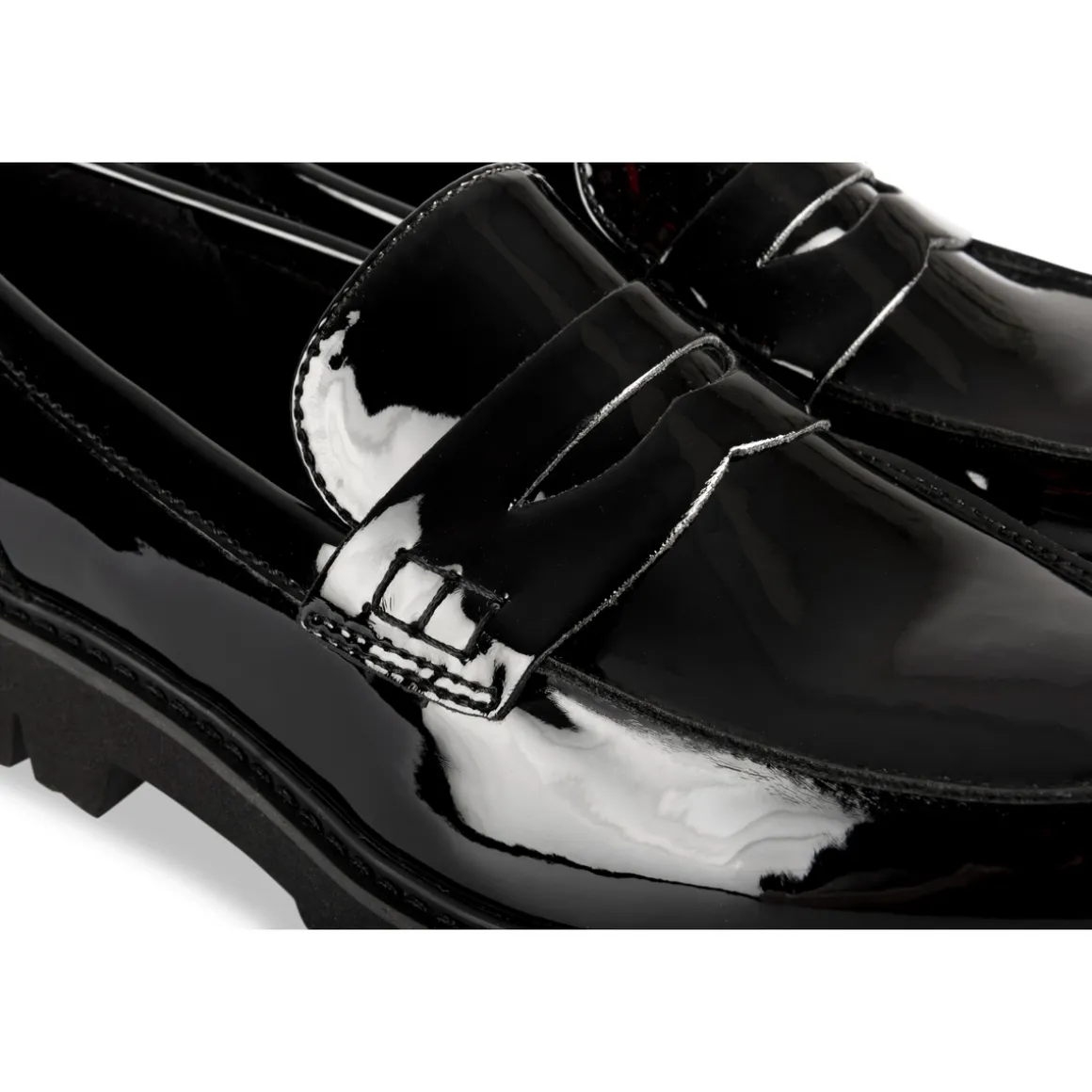 Mocassins ZWART