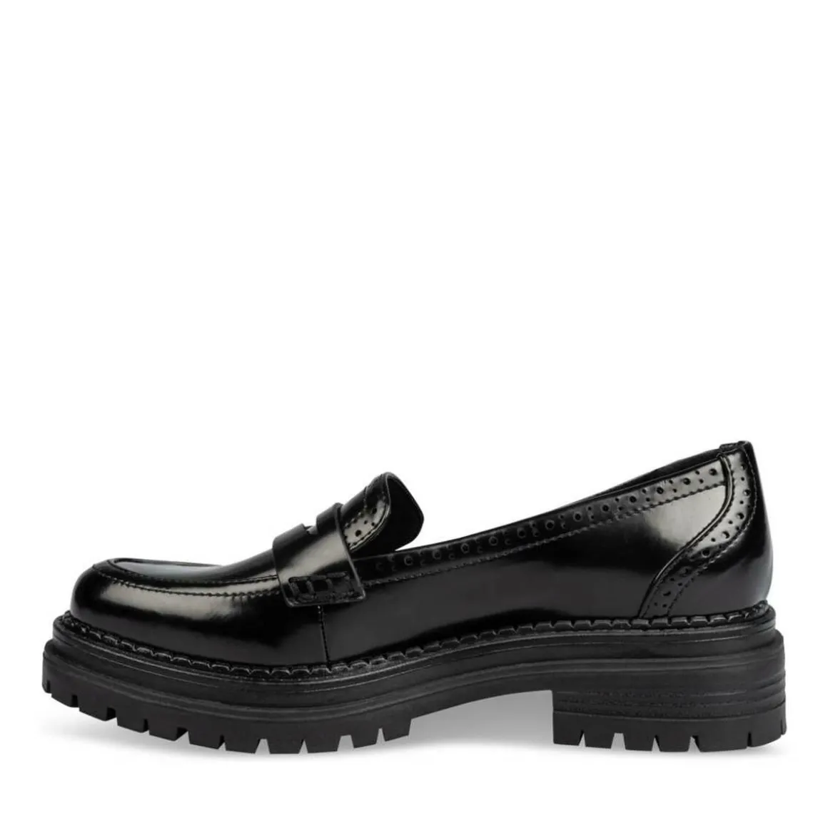 Mocassins ZWART