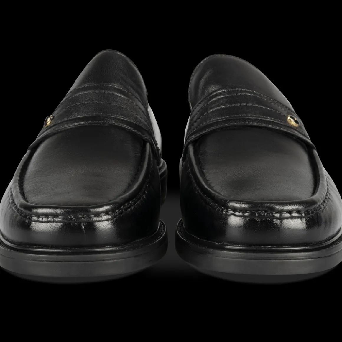 Mocassins ZWART