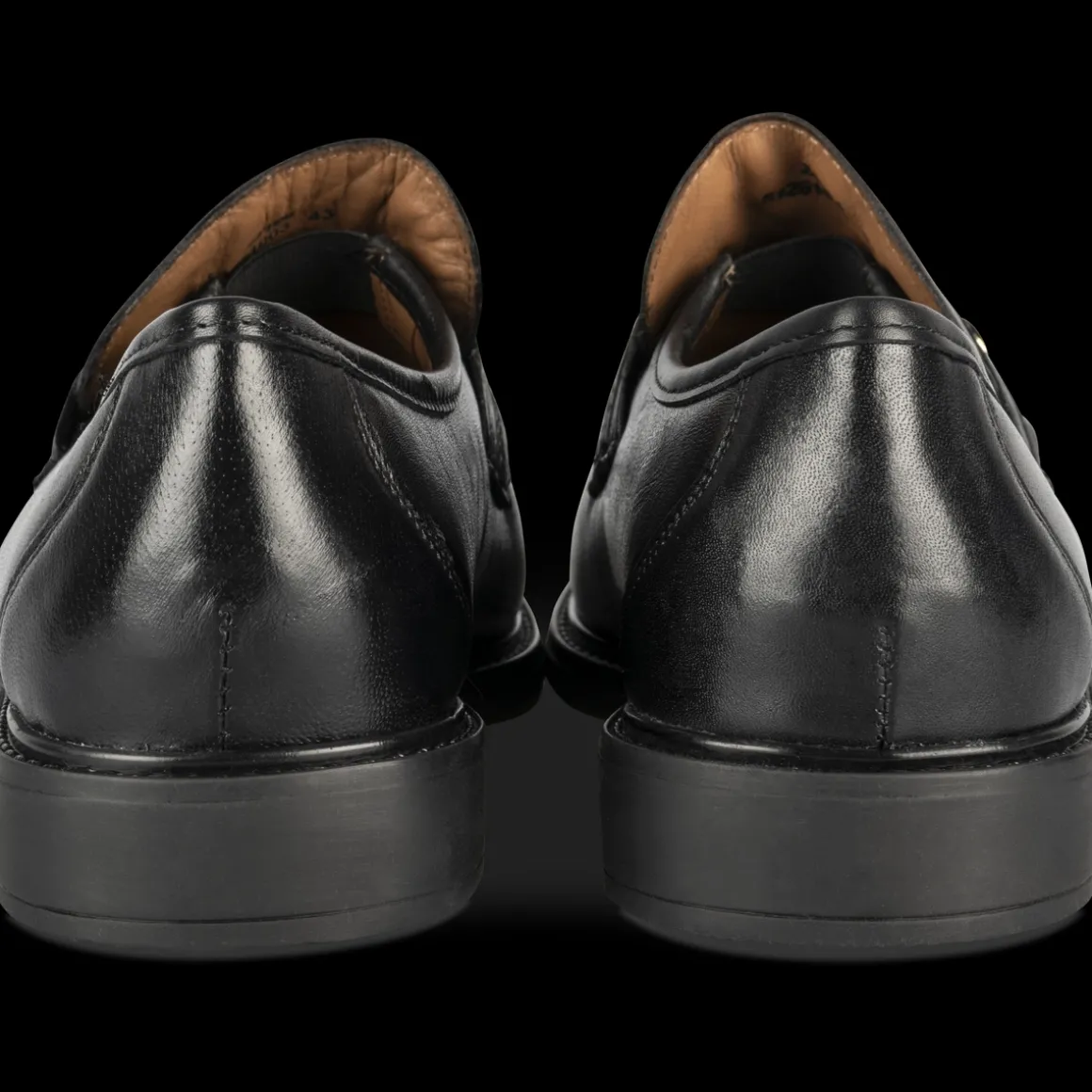 Mocassins ZWART