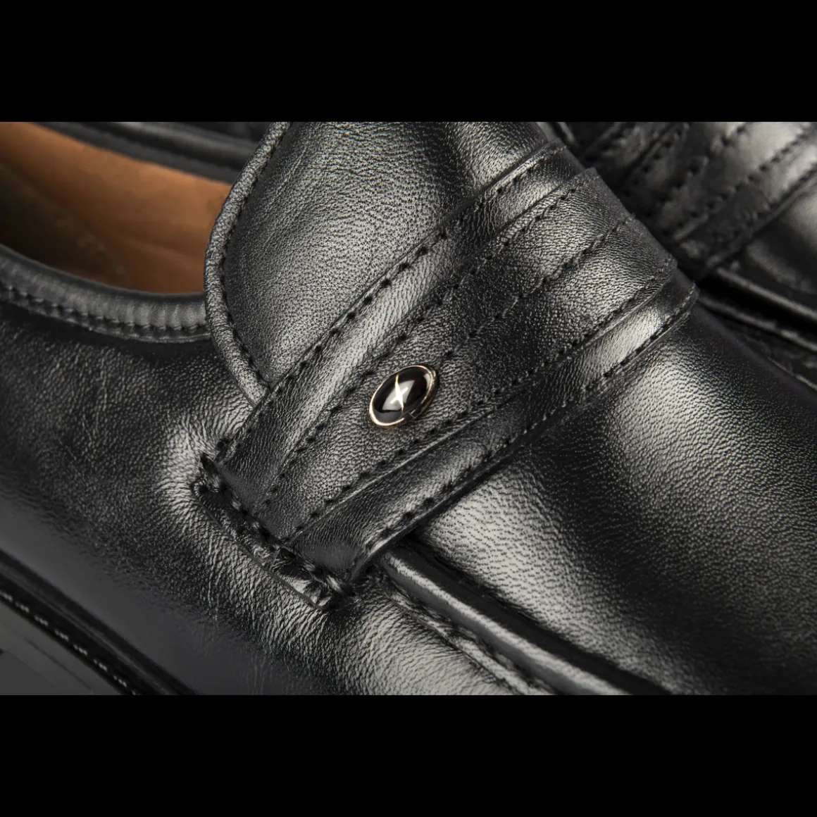 Mocassins ZWART