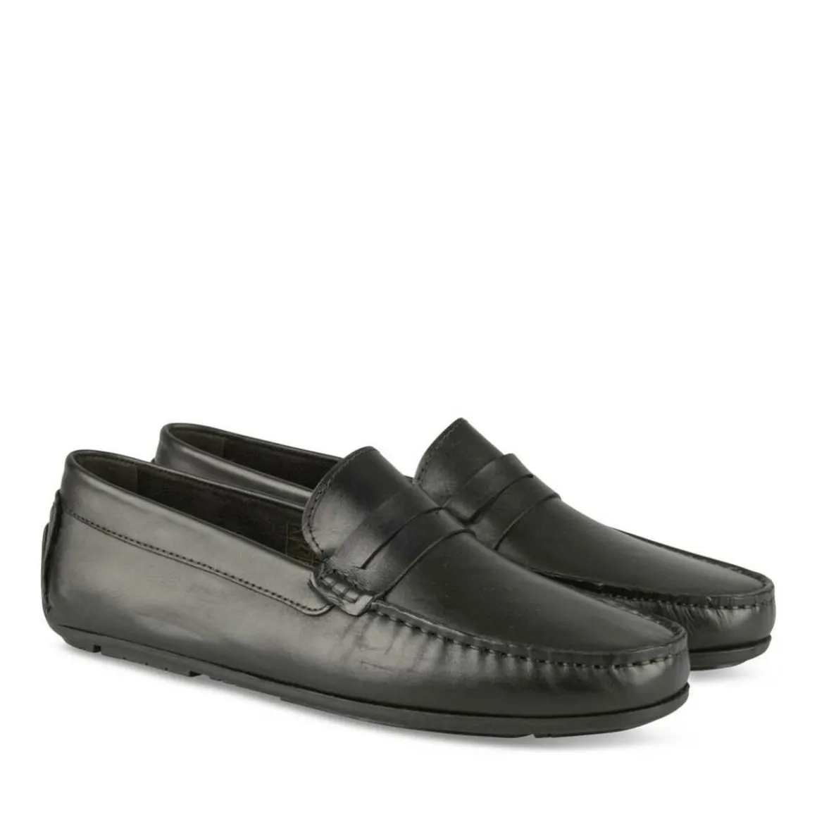 Mocassins ZWART