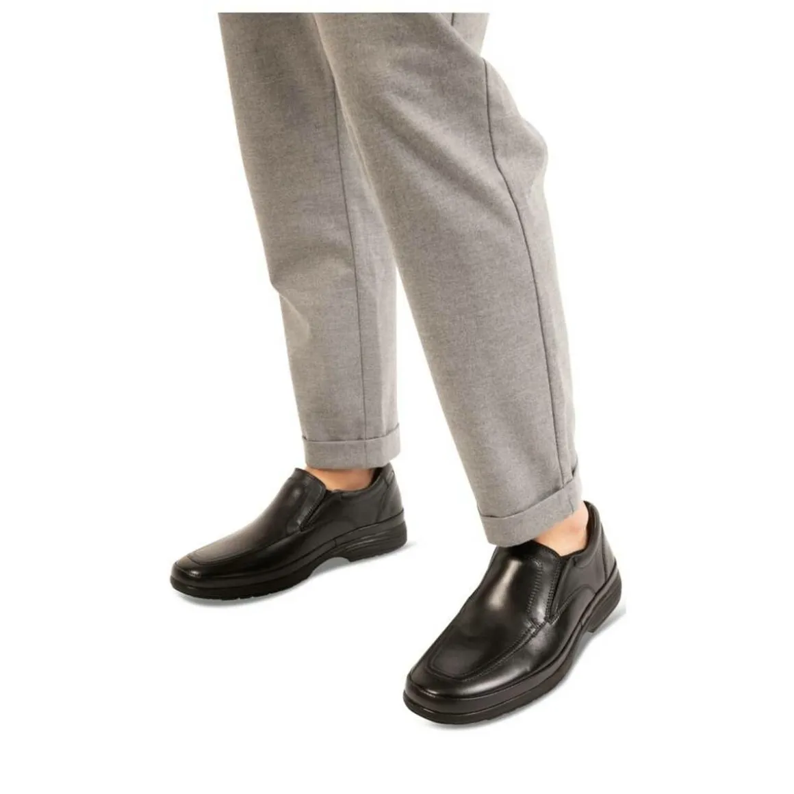 Mocassins ZWART