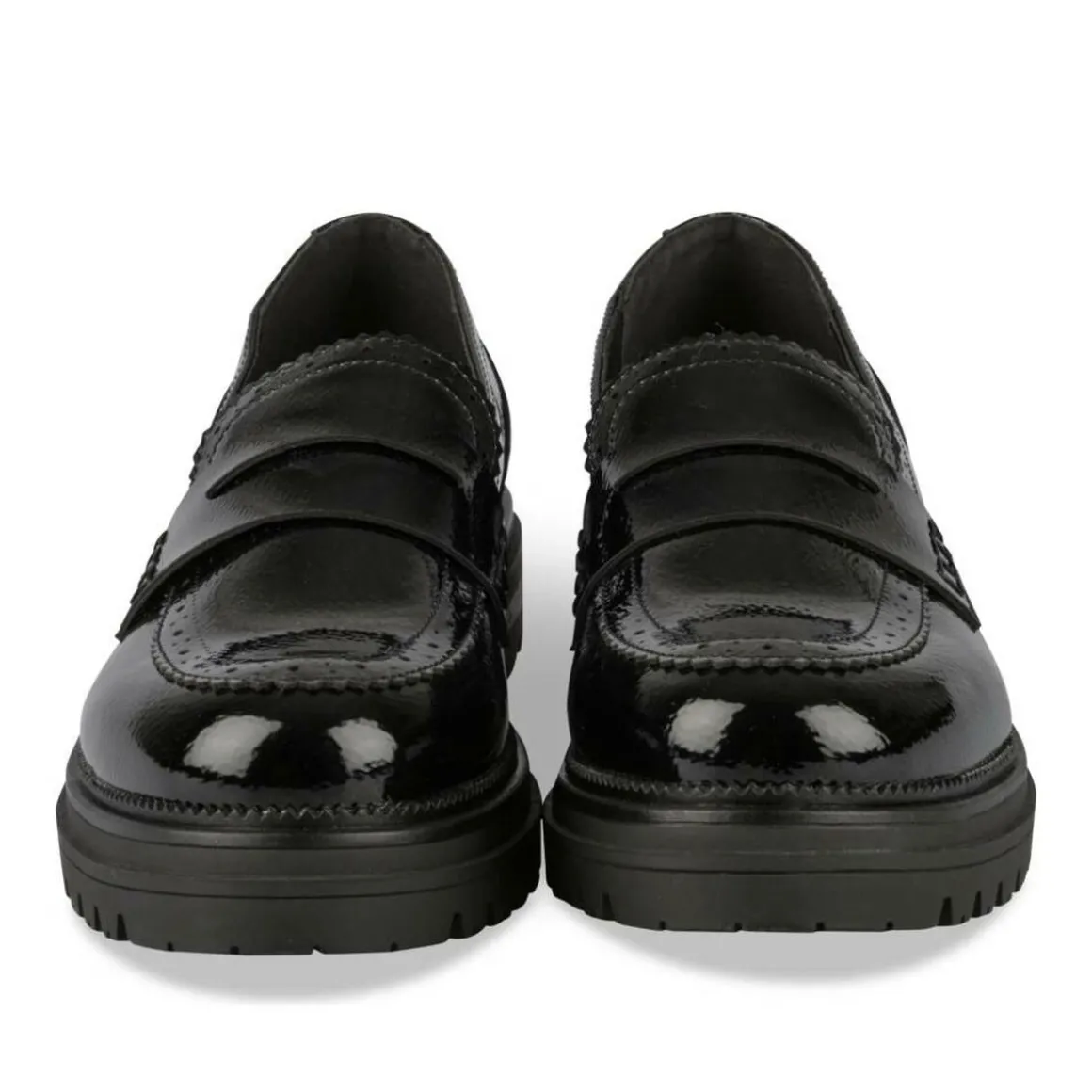 Mocassins ZWART