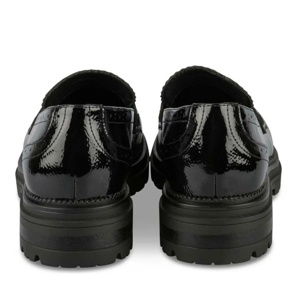 Mocassins ZWART