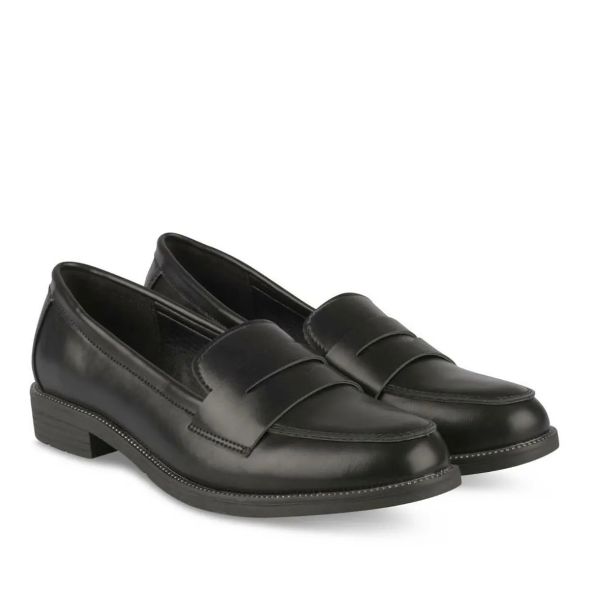 Mocassins ZWART
