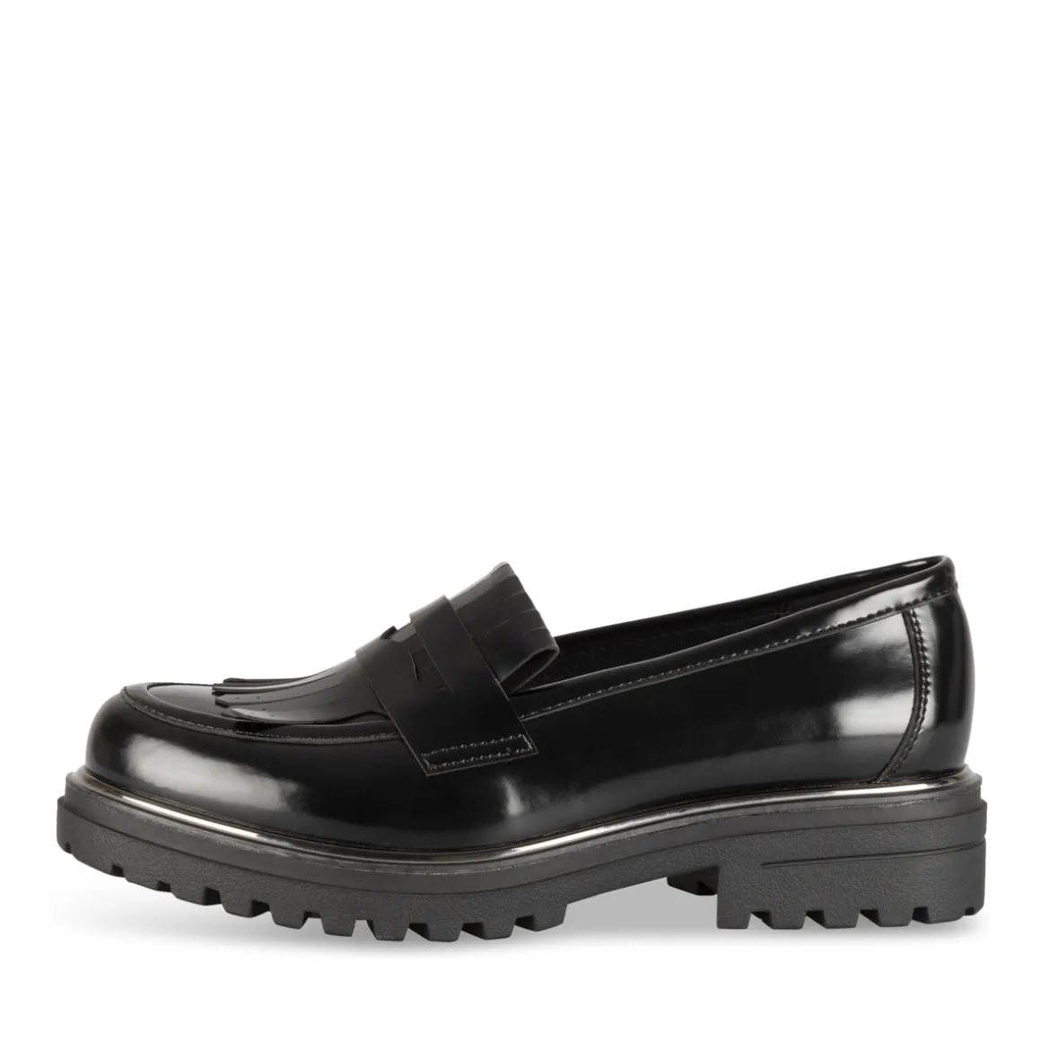 Mocassins ZWART