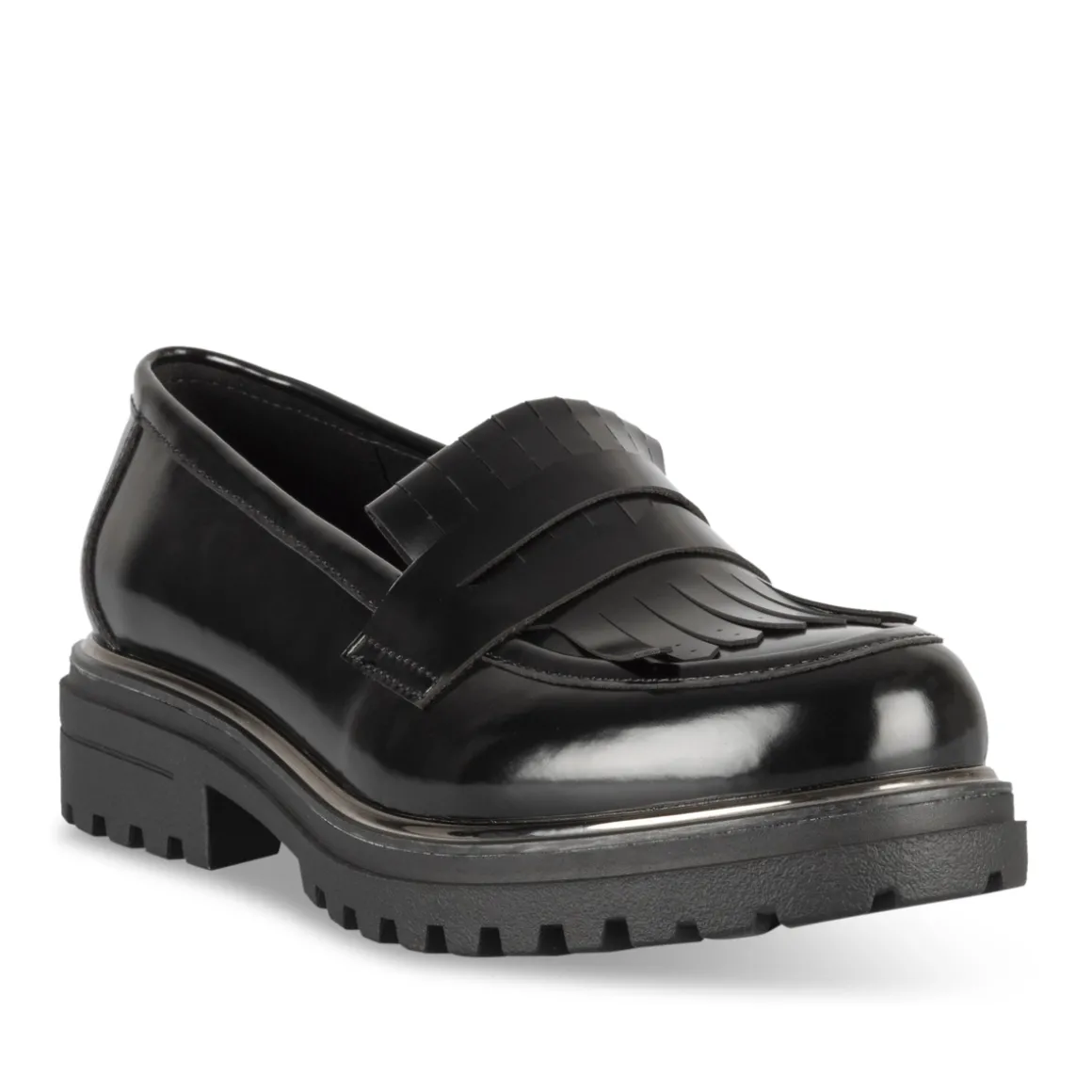 Mocassins ZWART