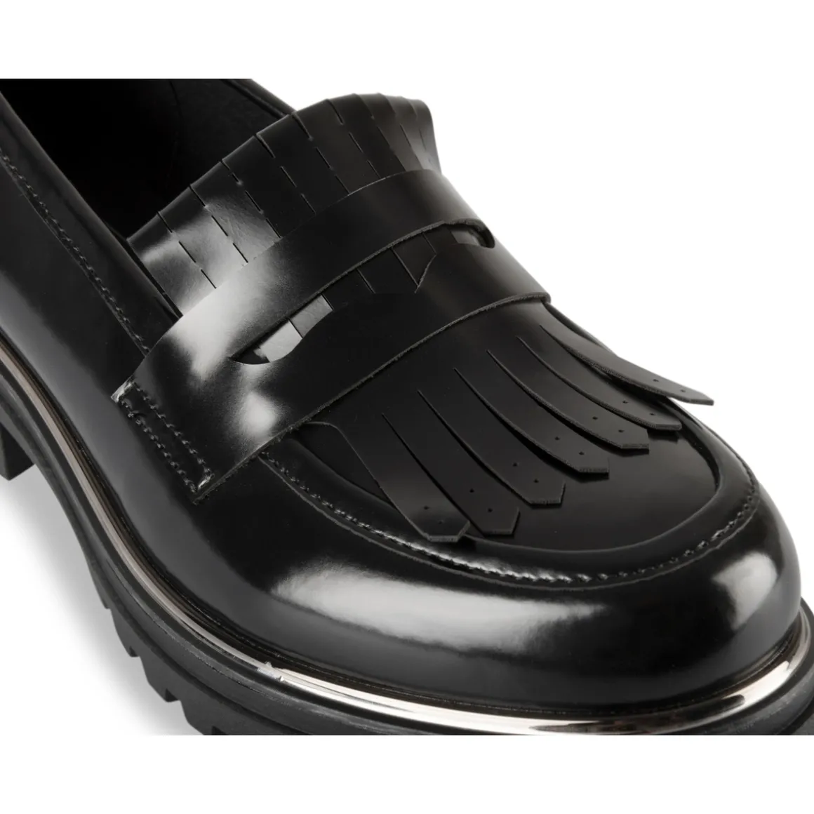 Mocassins ZWART