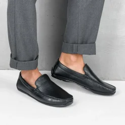 Mocassins ZWART