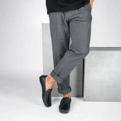 Mocassins ZWART