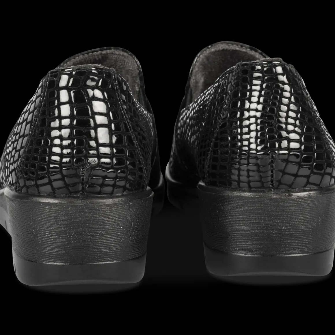 Mocassins ZWART