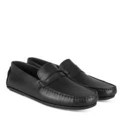 Mocassins ZWART