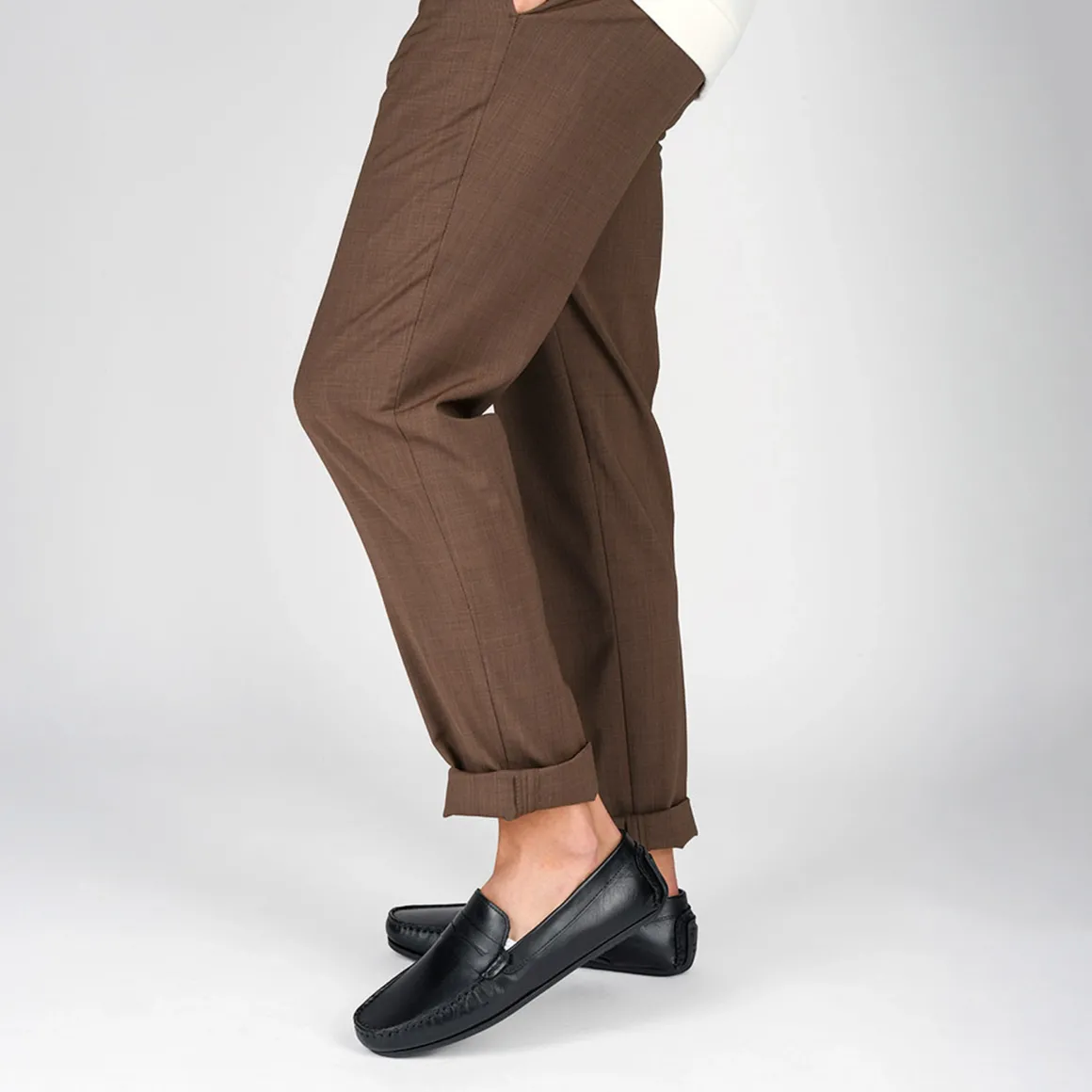Mocassins ZWART