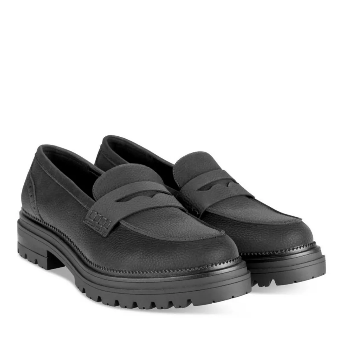 Mocassins ZWART