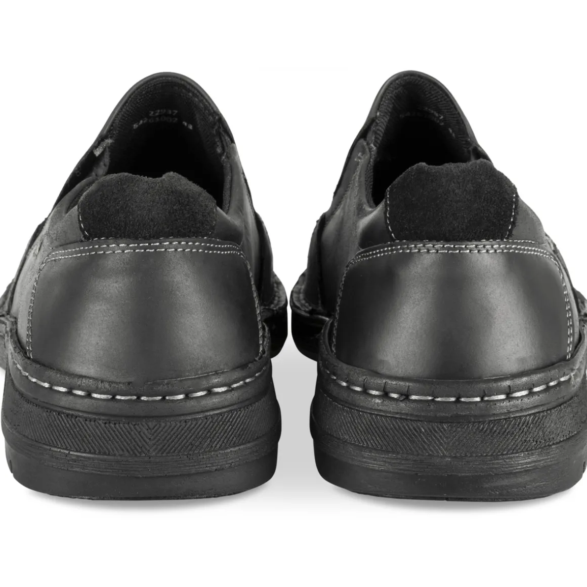 Mocassins ZWART