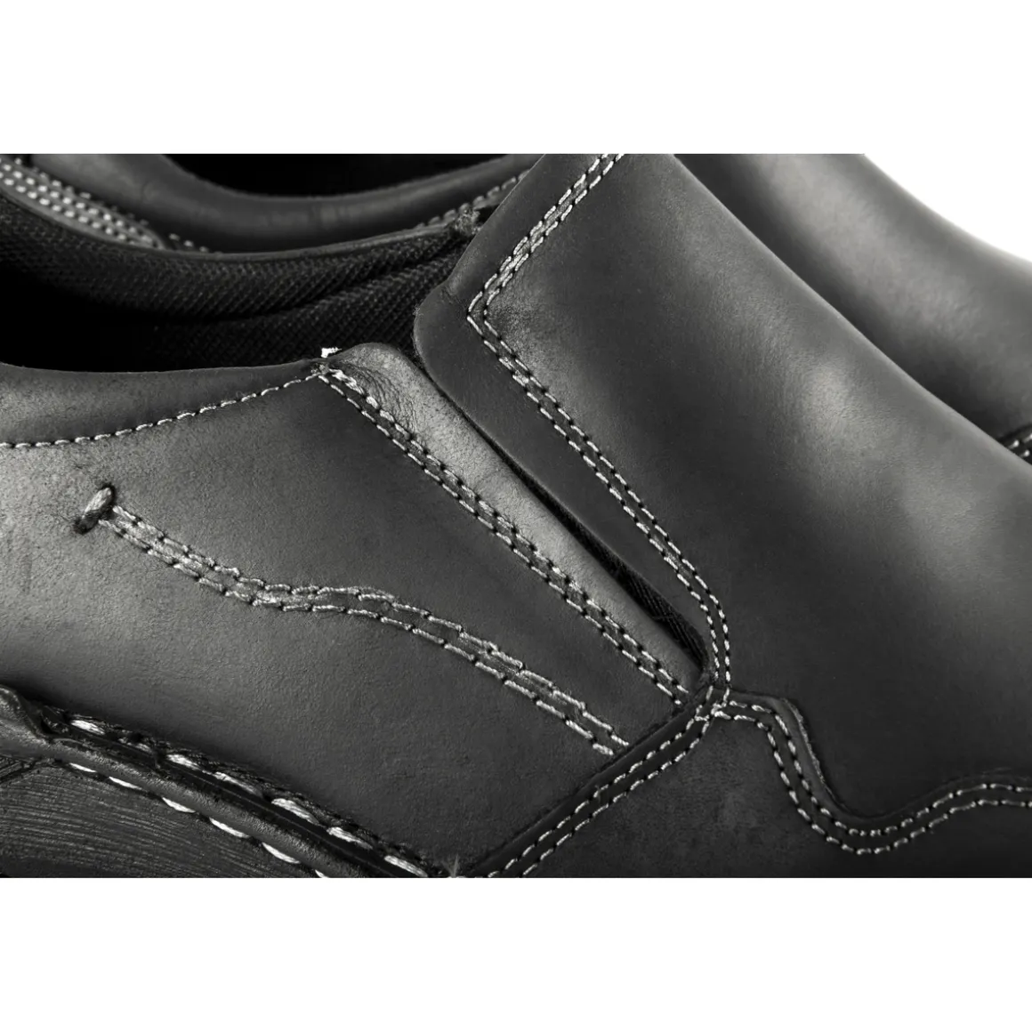 Mocassins ZWART