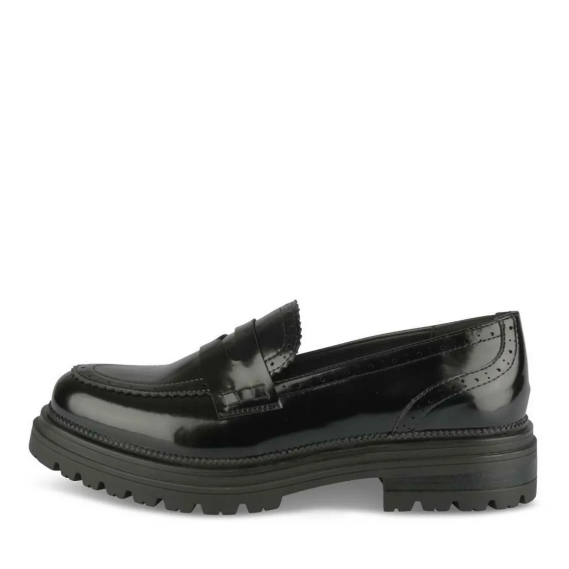 Mocassins ZWART