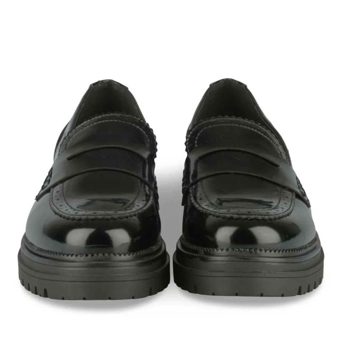 Mocassins ZWART