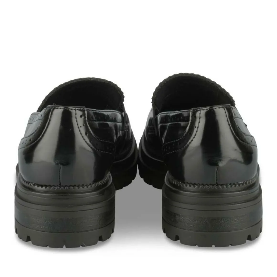 Mocassins ZWART
