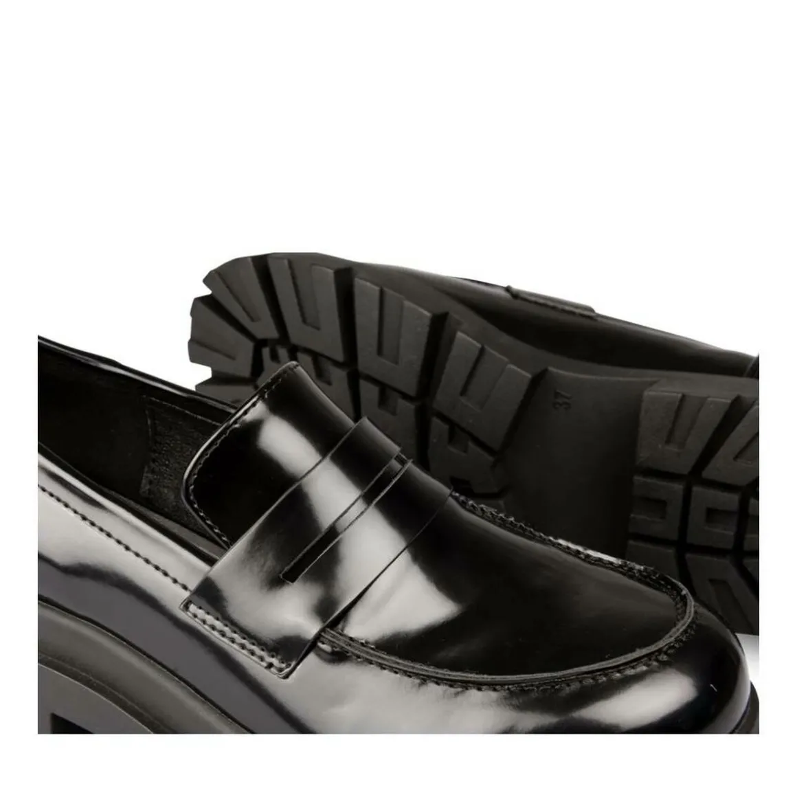 Mocassins ZWART