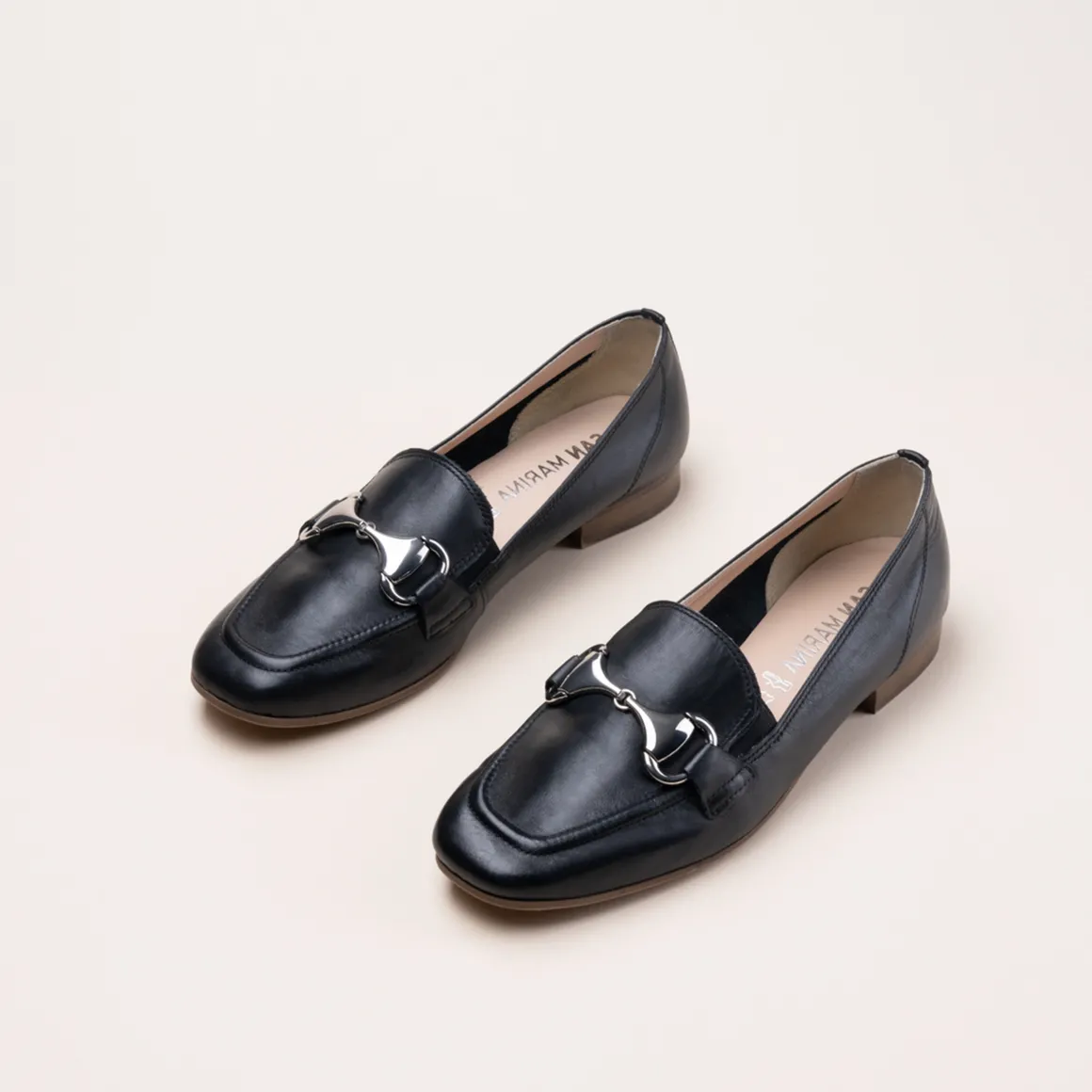 Mocassins ZWART