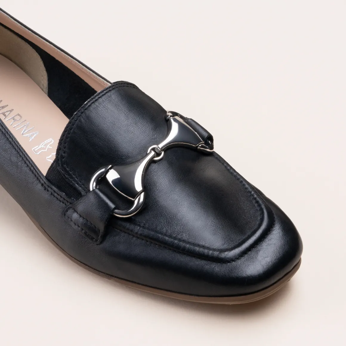 Mocassins ZWART