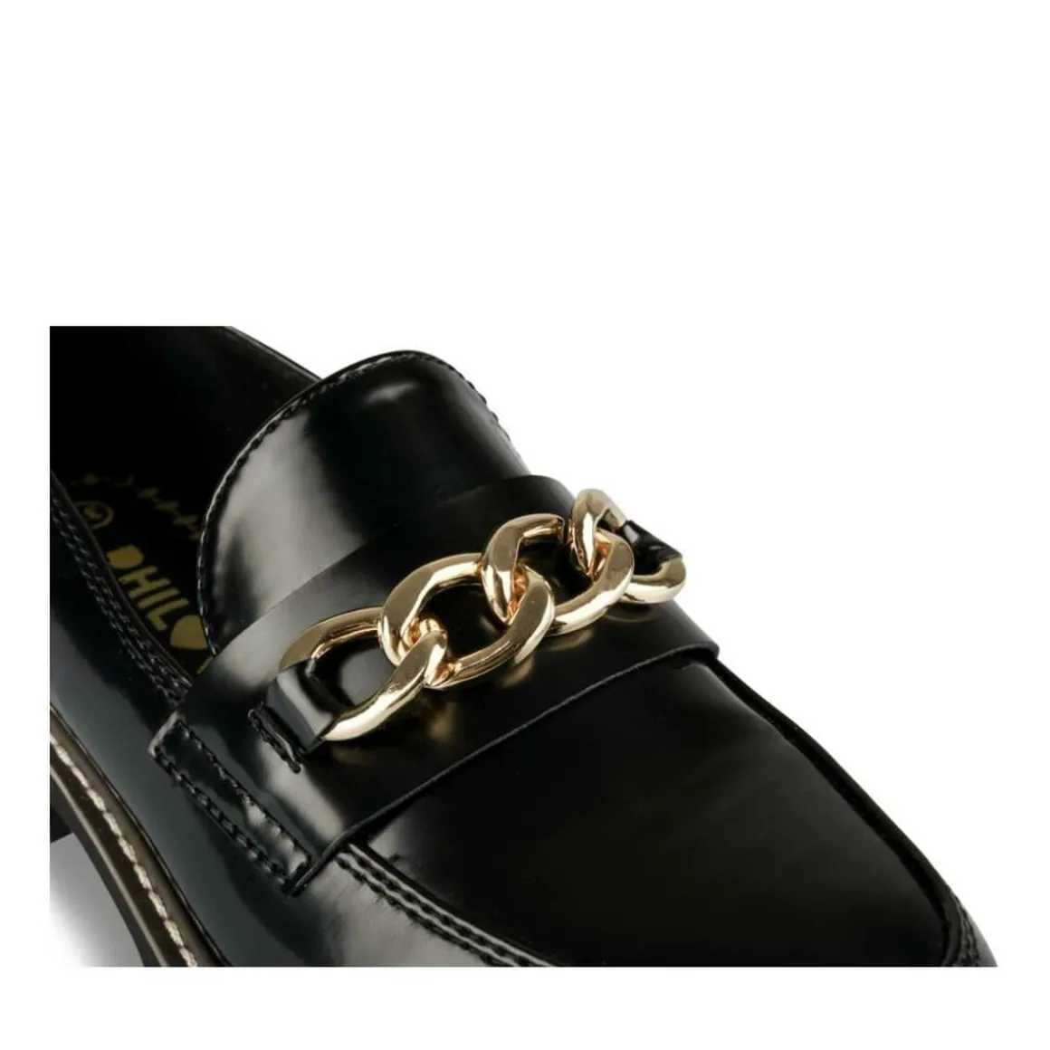 Mocassins ZWART