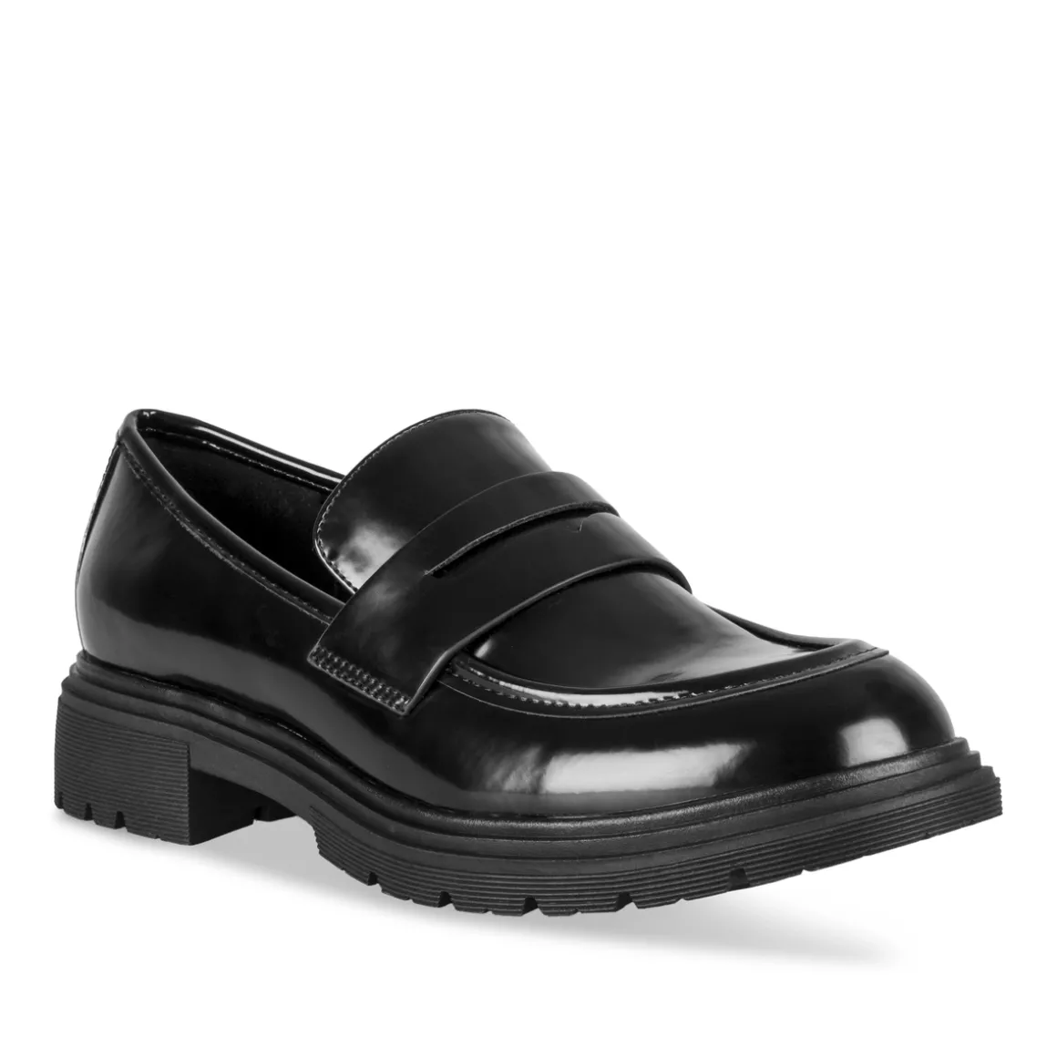 Mocassins ZWART