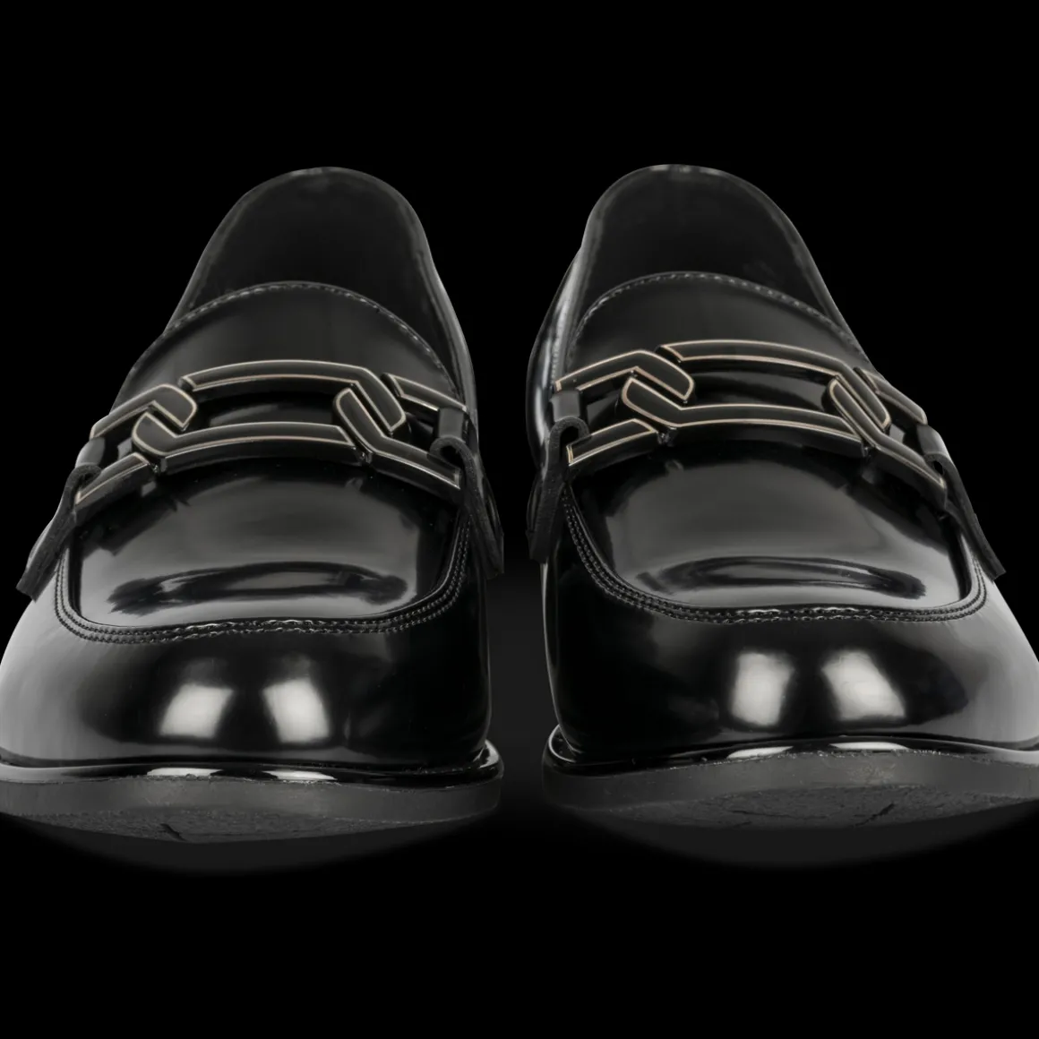Mocassins ZWART