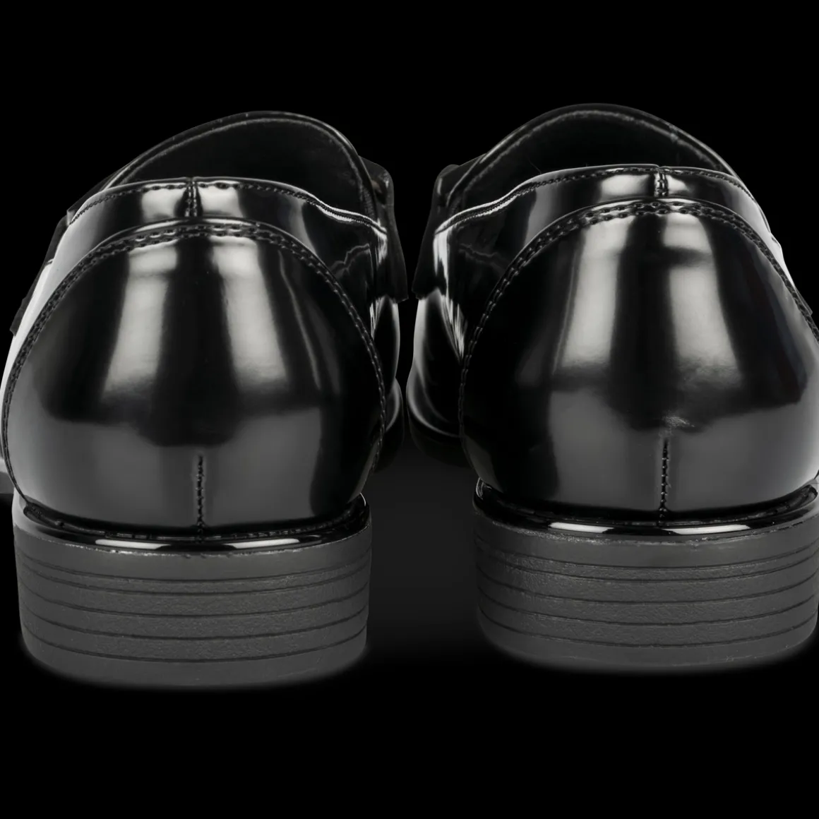 Mocassins ZWART