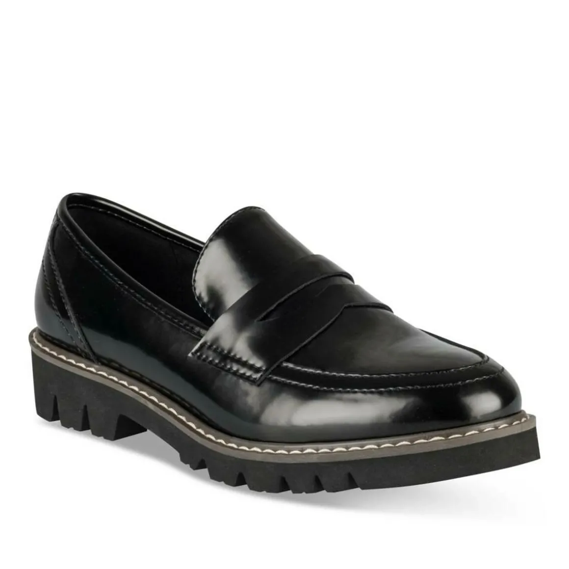 Mocassins ZWART