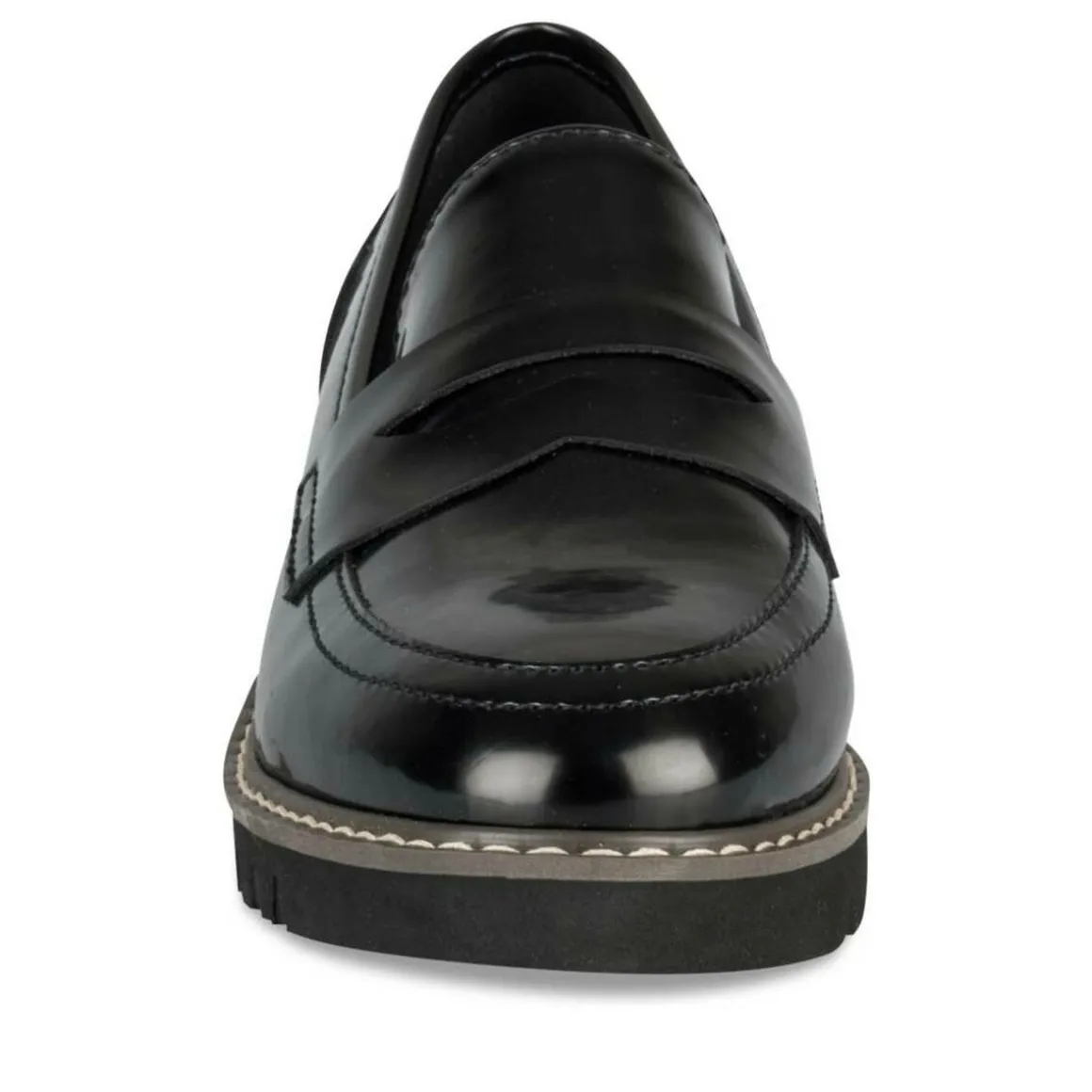 Mocassins ZWART