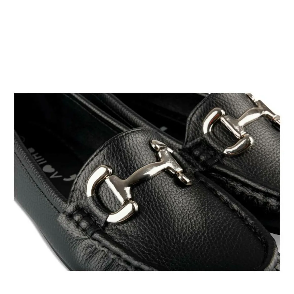 Mocassins ZWART