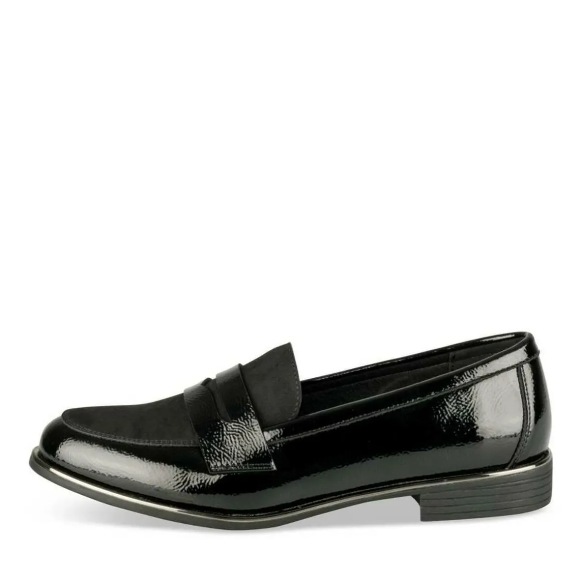 Mocassins ZWART